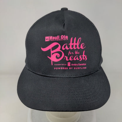 Mauli Ola Battle For The Breasts Snapback Trucker Hat Black One Size