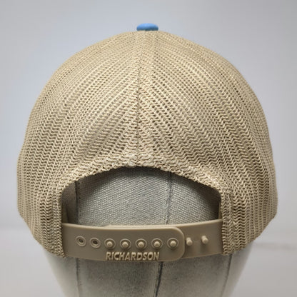 Richardson Trucker Hat Blue One Size Homes Of Idaho Mesh Snapback Adjustable hat