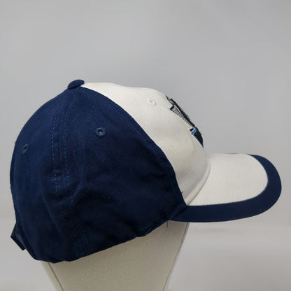 Reebok Dallas Mavericks NBA Blue White Cap One Size Strapback Logo Embroidery