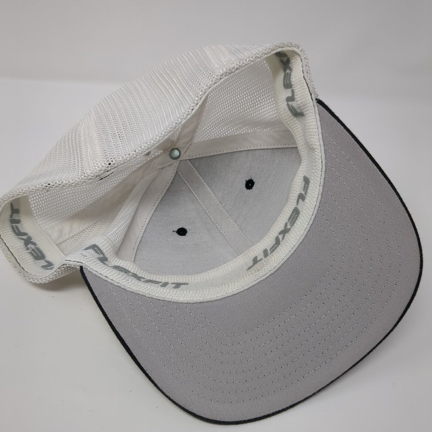 Idaho Fitness Factory Fitted Mesh Back Trucker Hat Black L/XL Flexfit