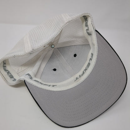 Idaho Fitness Factory Fitted Mesh Back Trucker Hat Black L/XL Flexfit
