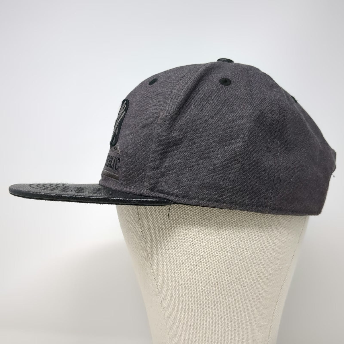 Ace Cap Inc Snapback Purple One Size Hat California Republic Bear Flat Brim