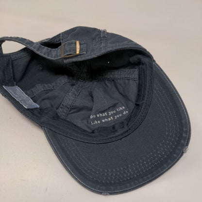 Life Is Good Optimistic By Nature Patch Slideback Hat Blue One Size