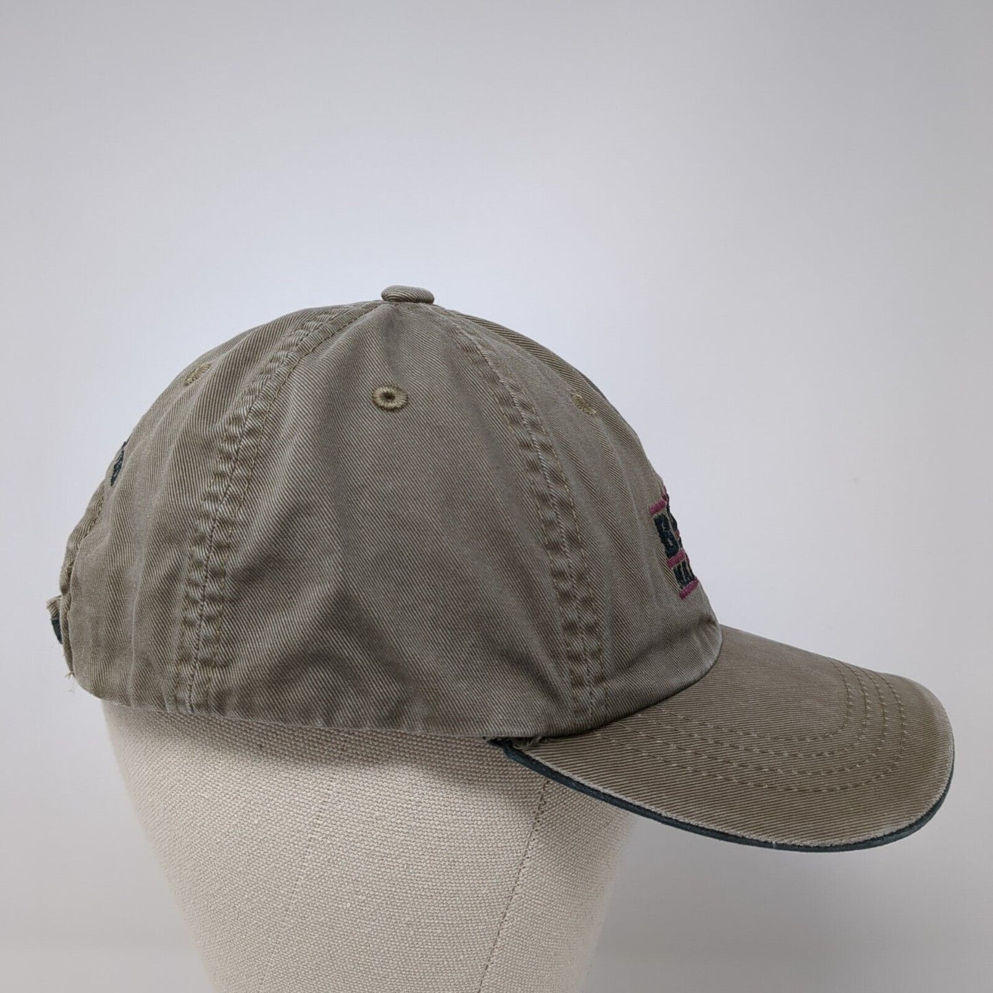 Brooks Manufacturing Co. Strapback Hat Tan One Size Port Authority