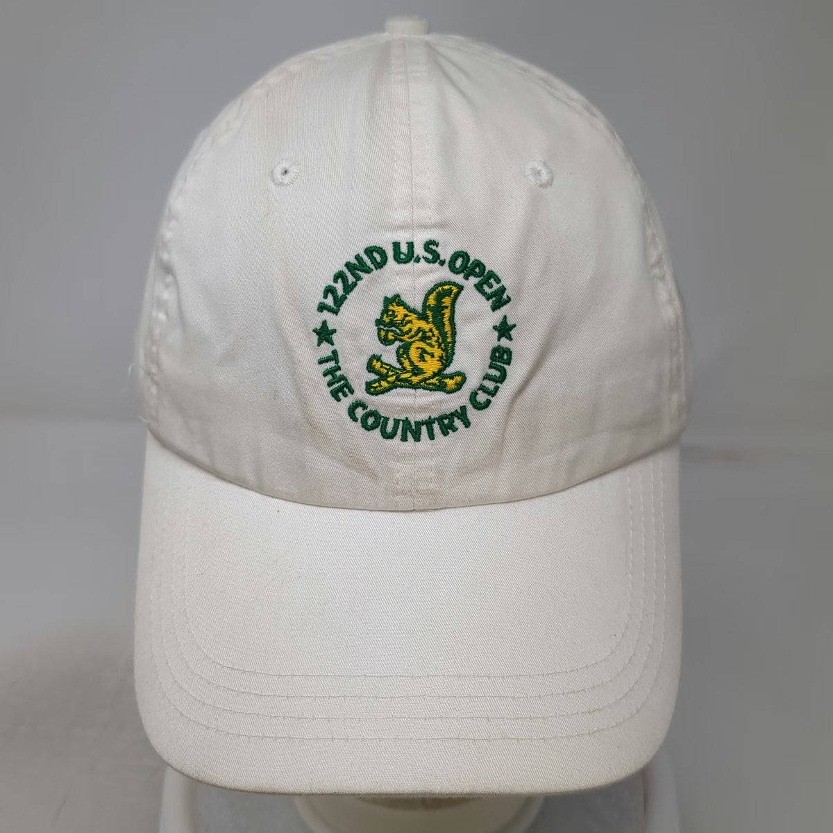 ahead Baseball Cap White One Size 122nd US Open Country Club USGA Member Hat