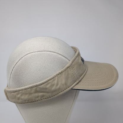 Zoo Dude Adult Sun Visor Hat Brown One Size Adjustable Strap Saint Louis Zoo