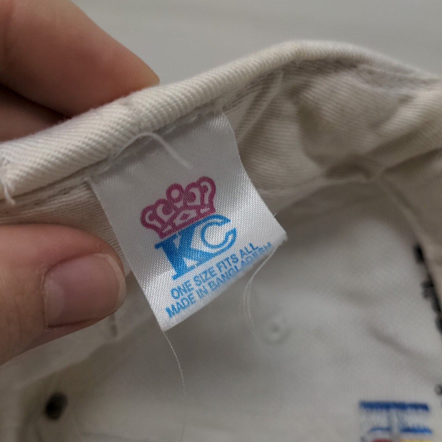 Fujisawa Healthcare Inc Slideback Hat White OSFA Embroidered 6 Panel