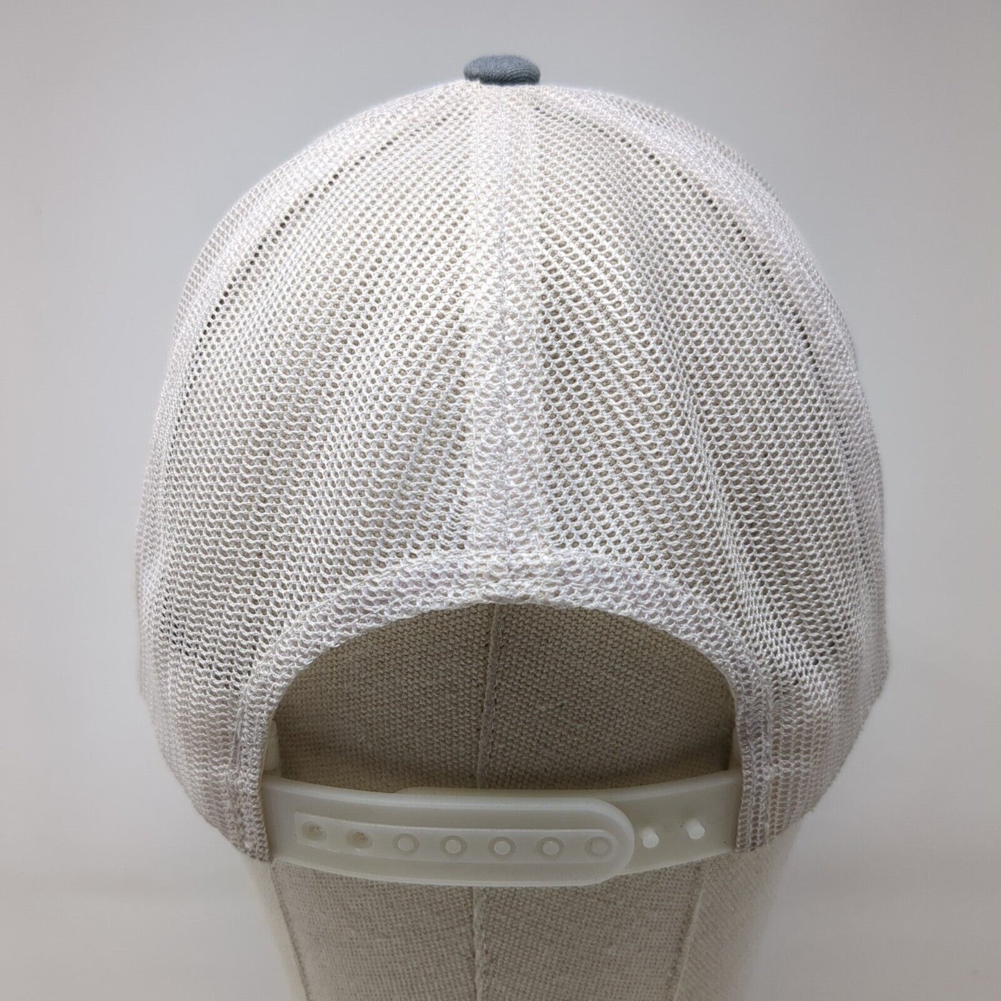 Grace Meat + Three Snapback Trucker Hat Blue One Size Mesh Back Yupoong