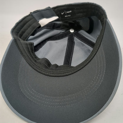 Nike Golf Baseball Cap Gray One Size Dri-FIT Legacy91 Strapback Cyanco Hat