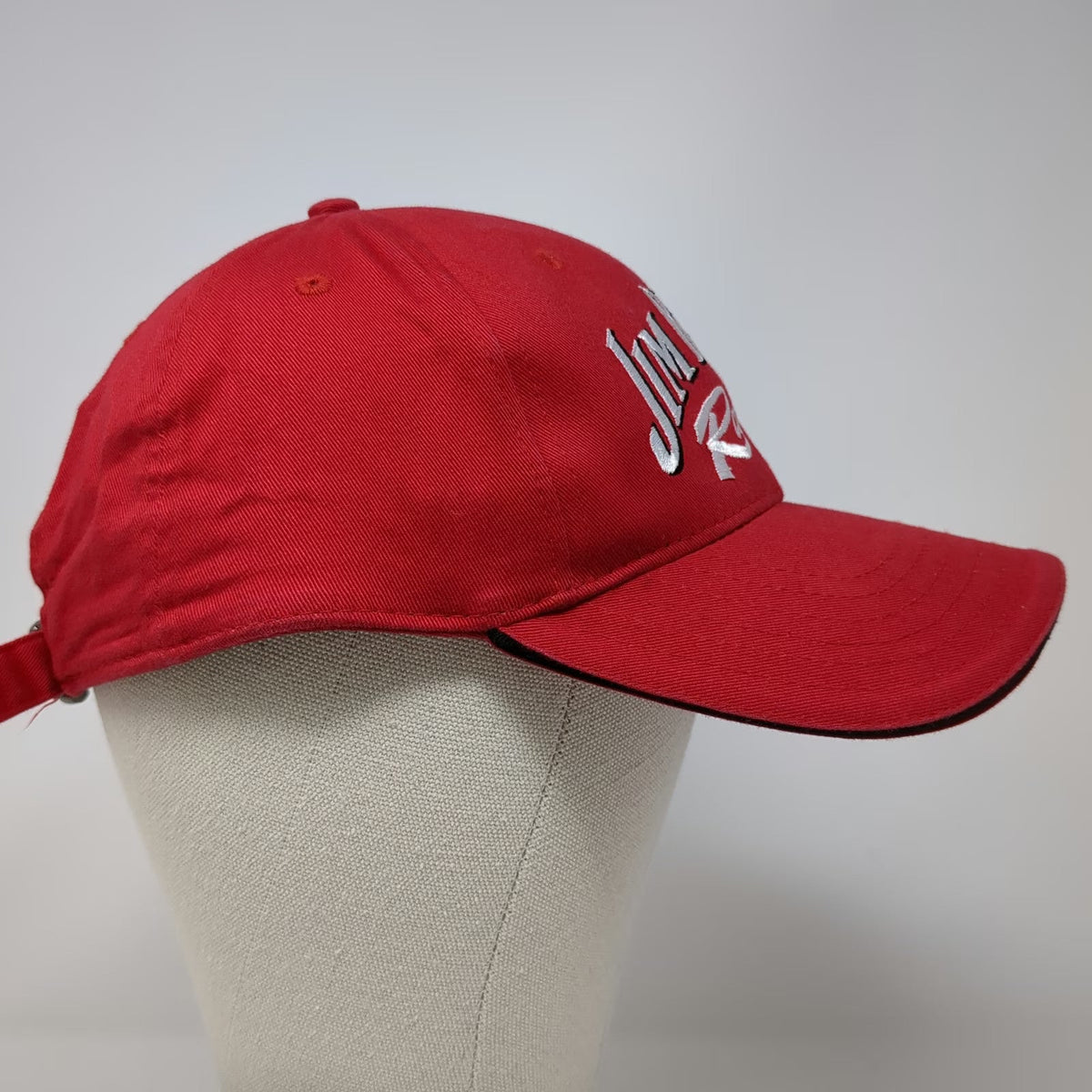 Stylemaster Jim Beam Racing Robby Gordon 7 Cotton Hat Red One Size Baseball Cap