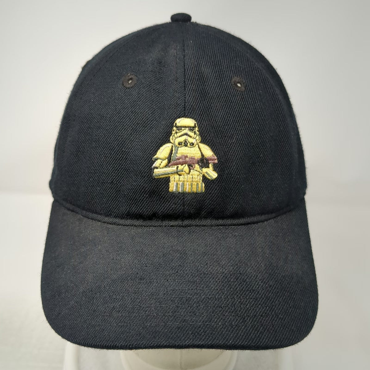 Neff Star Wars Stormtrooper Hat Black Baseball Cap One Size Slideback Graphic