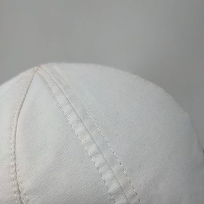 Adidas Aeroready Strapback Hat White One Size Adjustable Breathable Mesh