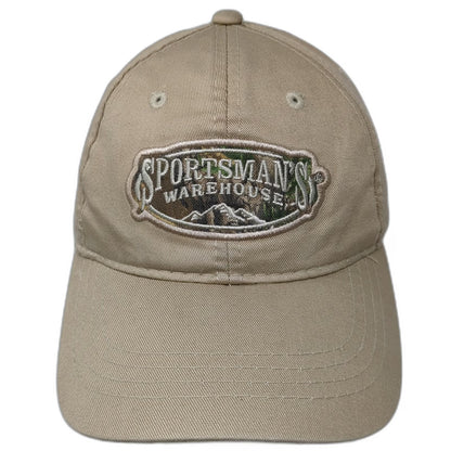 Outdoor Cap Sportsmans Warehouse Patch Baseball Cap Beige One Size Strapback Hat