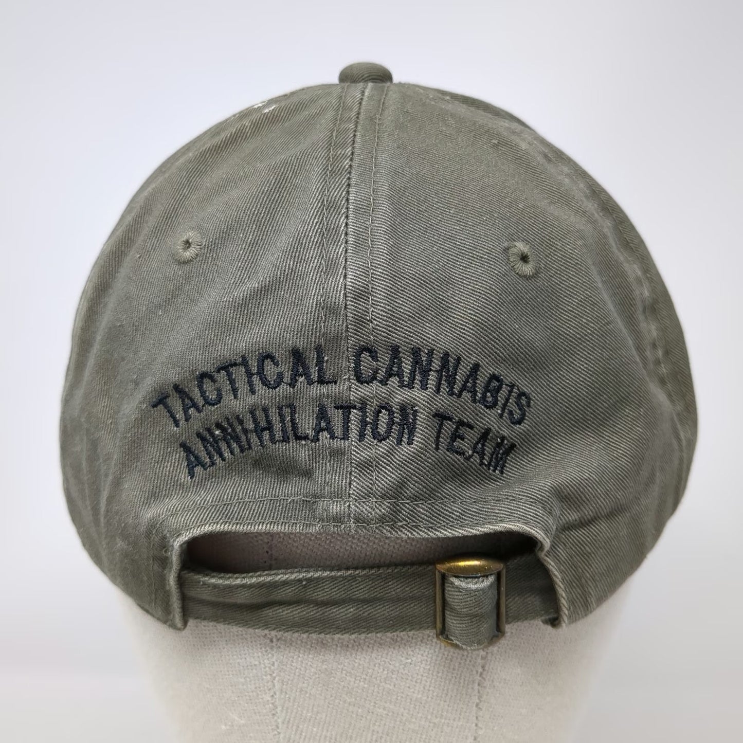 Outdoor Cap Tactical Cannabis Annihilation Team Hat Green One Size Baseball Cap