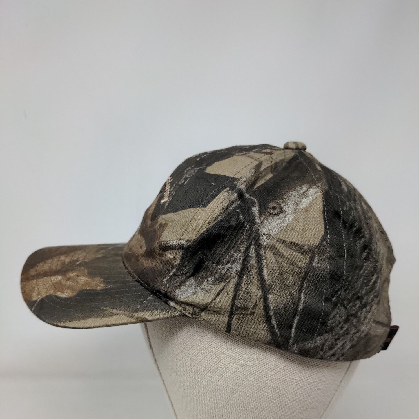Greg's Taxidermy Strapback Hat Camo One Size Realtree Port Authority