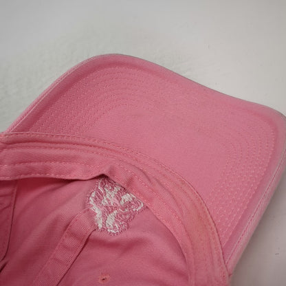 Smathers & Branson Baseball Cap Pink One Size 1965 Needlepoint Adjustable Hat