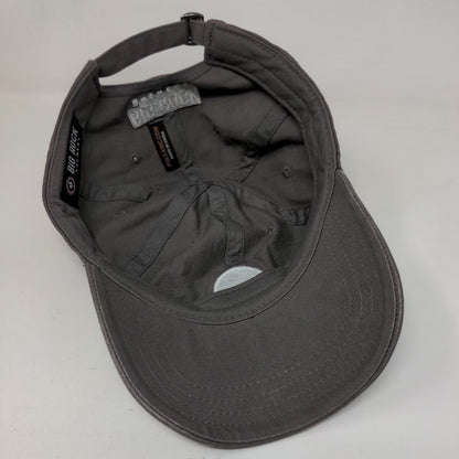 Big Rock Brewery Slideback Hat Gray One Size Embroidered 6 Panel