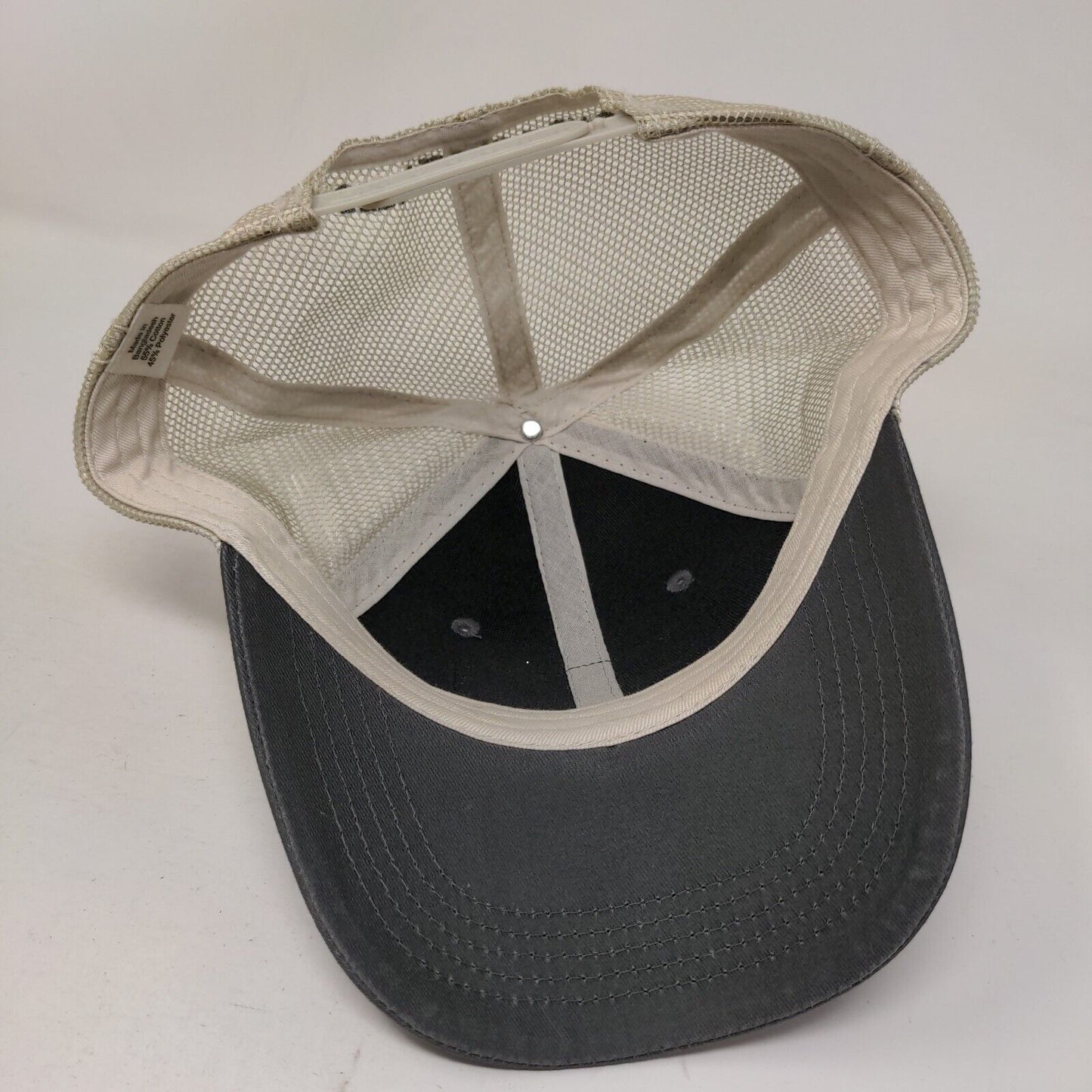 Wright Get The Job Done Snapback Trucker Hat Gray One Size Mesh Back 6 Panel