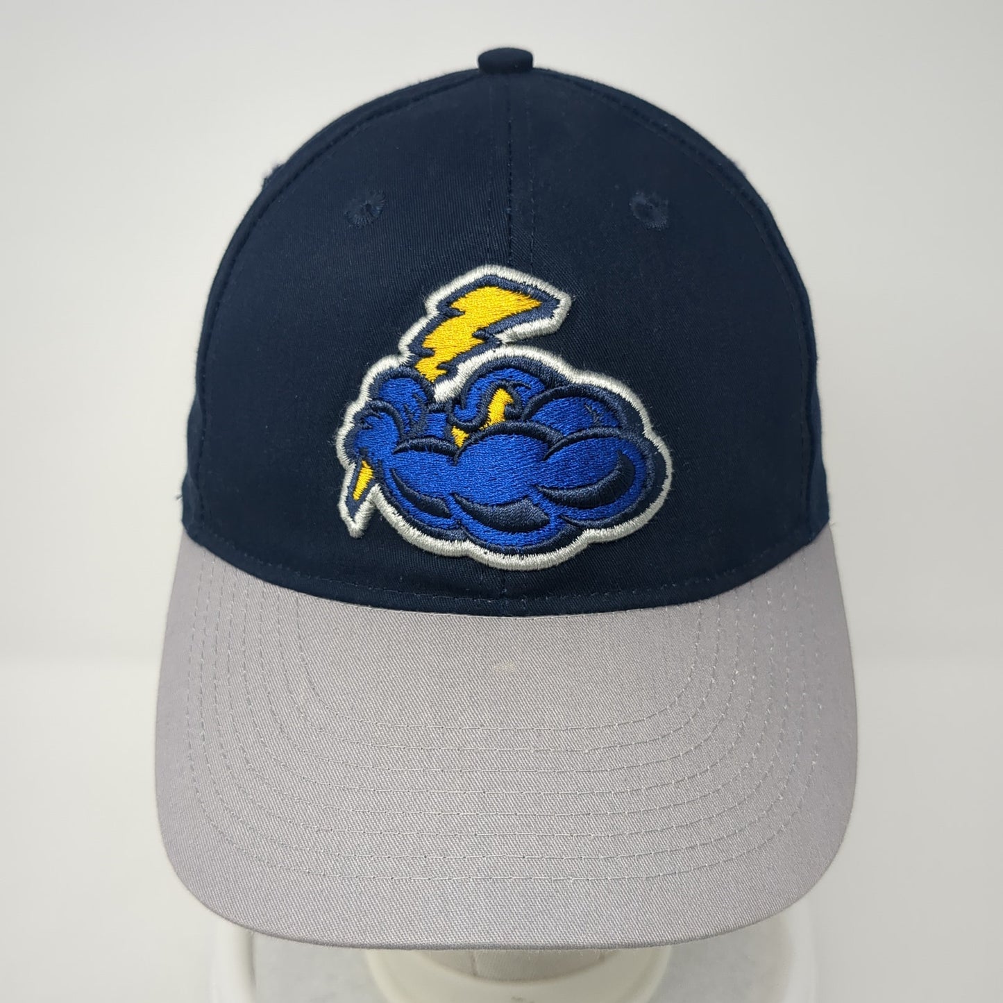Trenton Thunder Strapback Hat Blue One Size Adjustable OC Sports 6 Panel