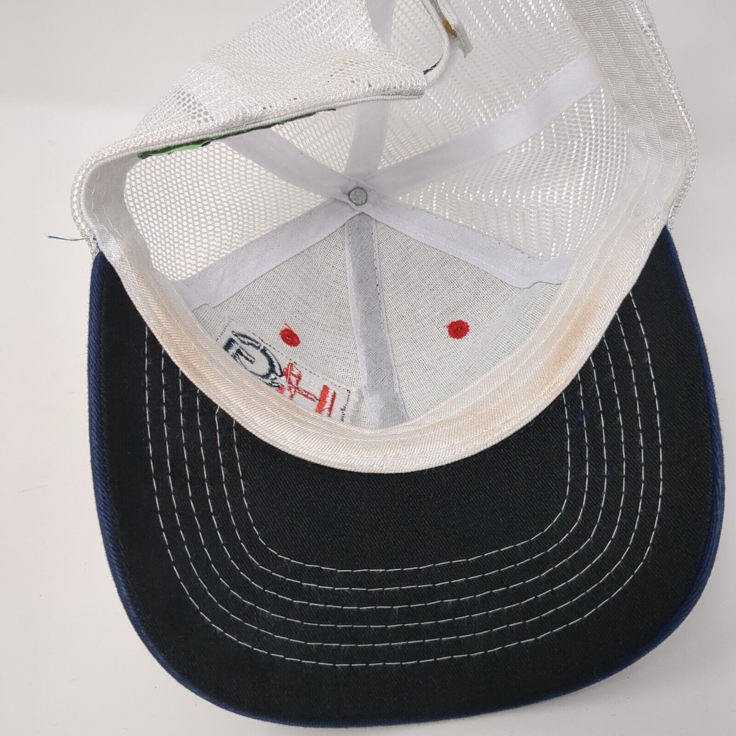 HG Higher Ground Sun Valley Strapback Trucker Hat Blue OS Mesh Back Vie Gear