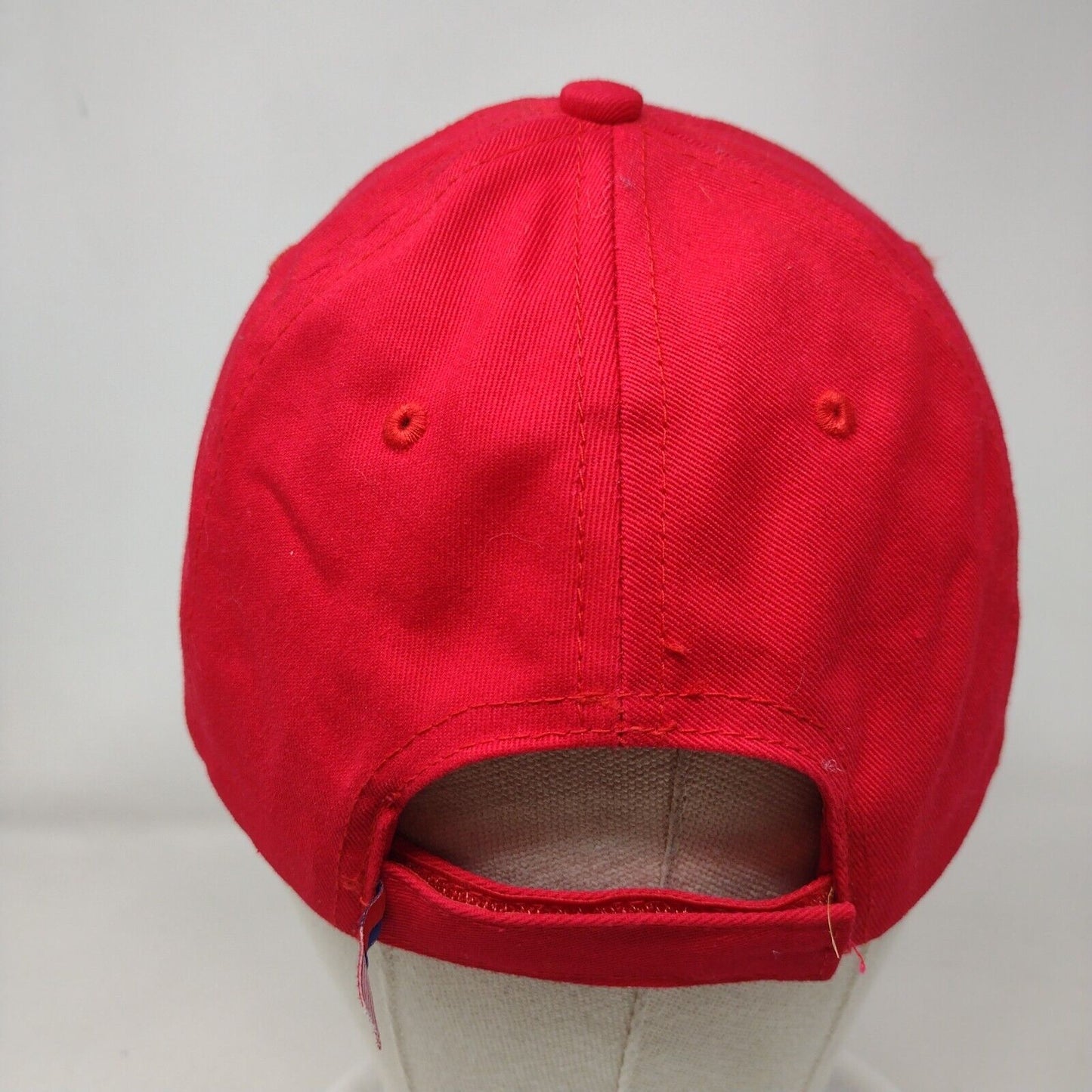 I'm A Believer Christmas Santa Strapback Hat Red One Size Adjustable Bayside