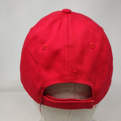 I'm A Believer Christmas Santa Strapback Hat Red One Size Adjustable Bayside