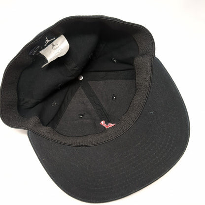 Jordan Jumpman Fitted Hat Black Youth One Size Embroidered 6 Panel