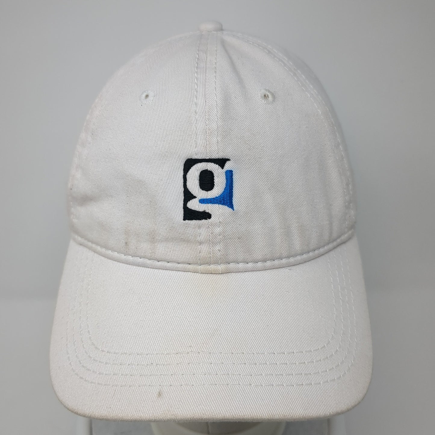 George Slideback Baseball Cap White One Size Adjustable Embroidered Cap America