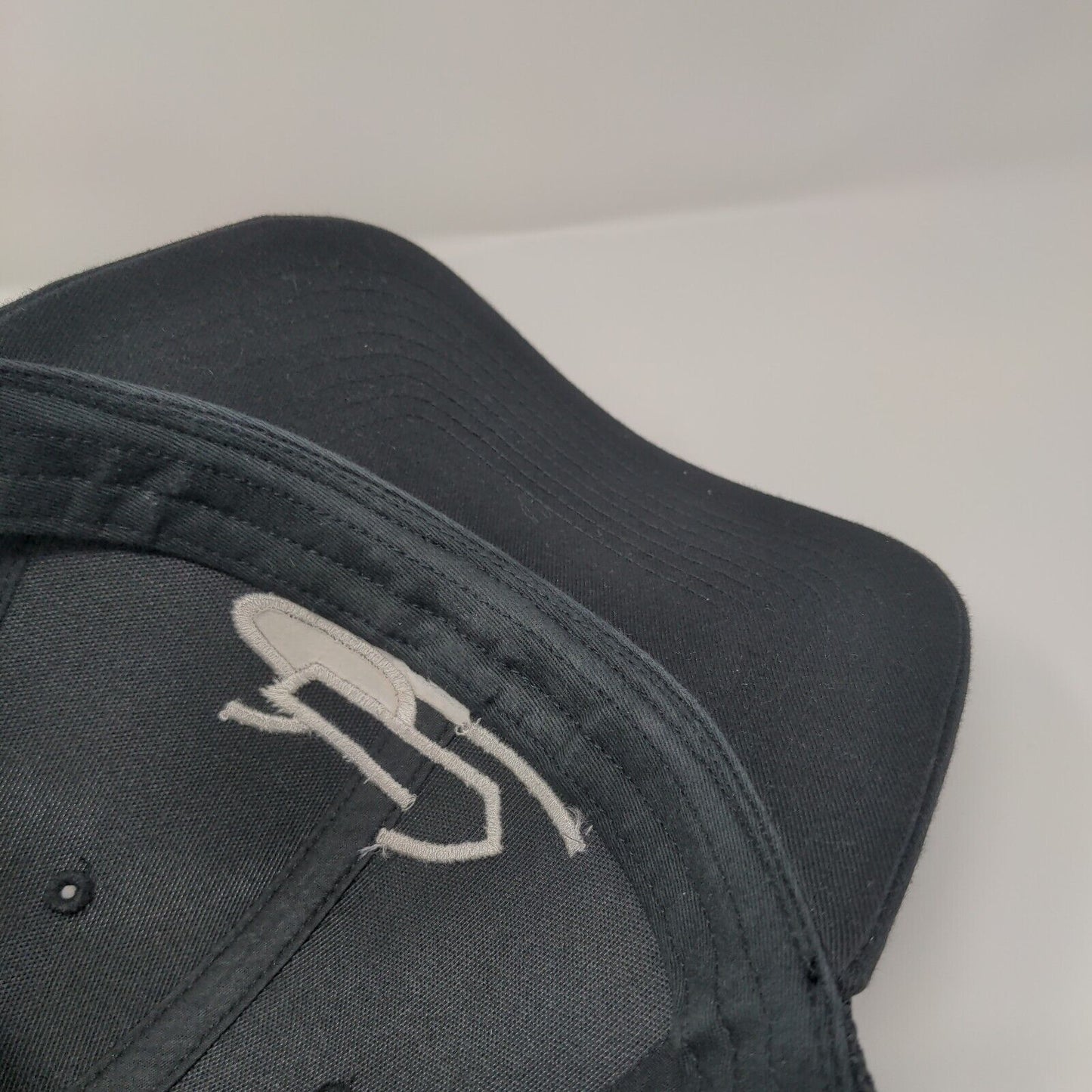 Sum+it Riders Snapback Trucker Hat Black OS Adjustable Mesh Back Richardson