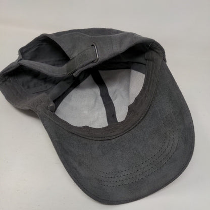 Unbranded Slideback Hat Gray One Size Adjustable Lightweight 6 Panel Blank