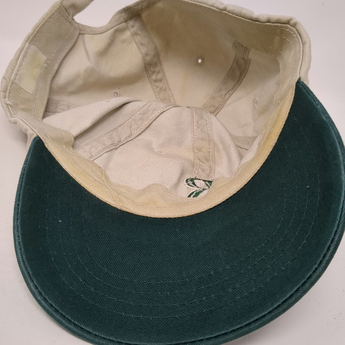 Remington Baseball Cap Beige Green One Size Embroidered Outdoor Hunting Hat