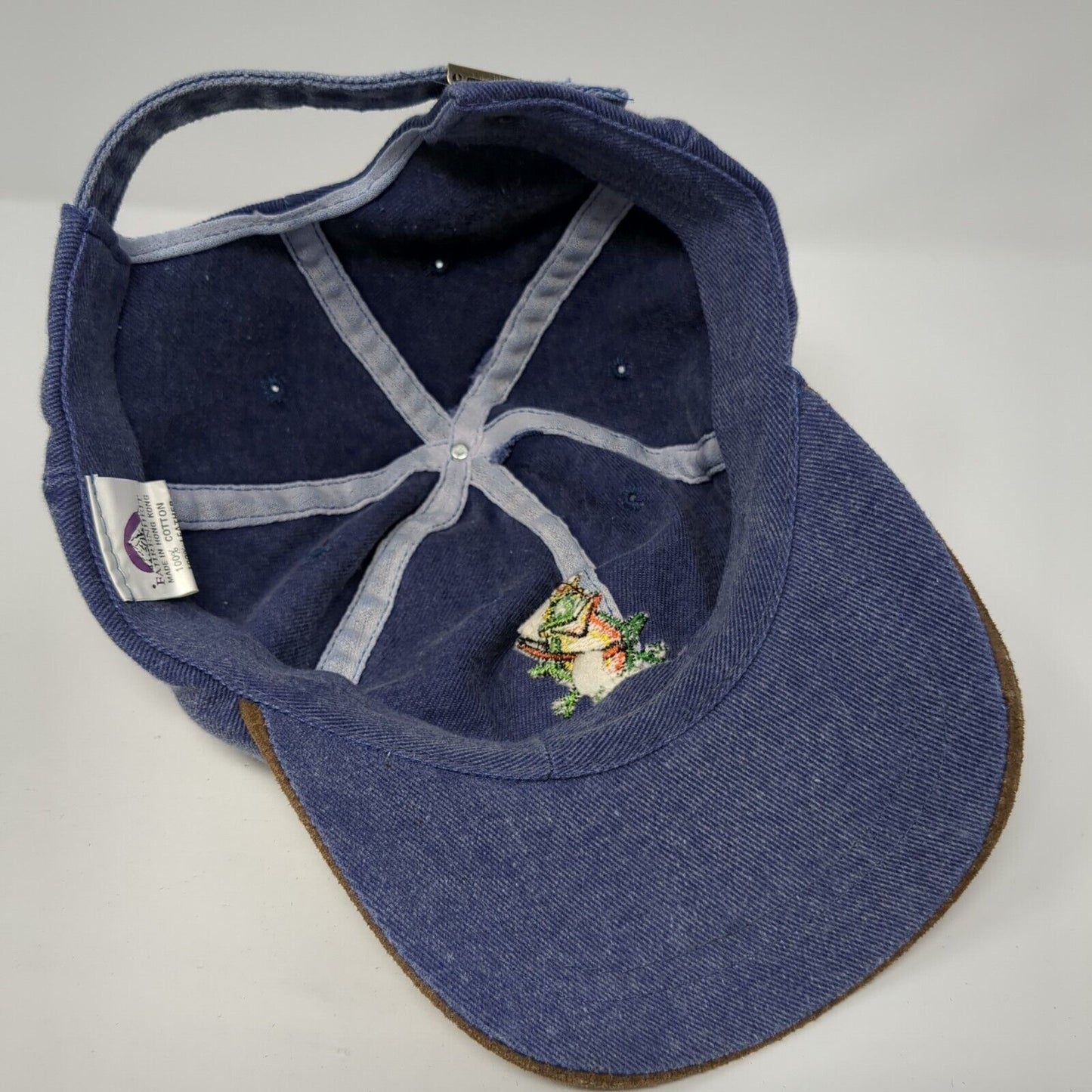 Neil Diamond Frog Slideback Hat Blue One Size Adjustable Fahrenheit