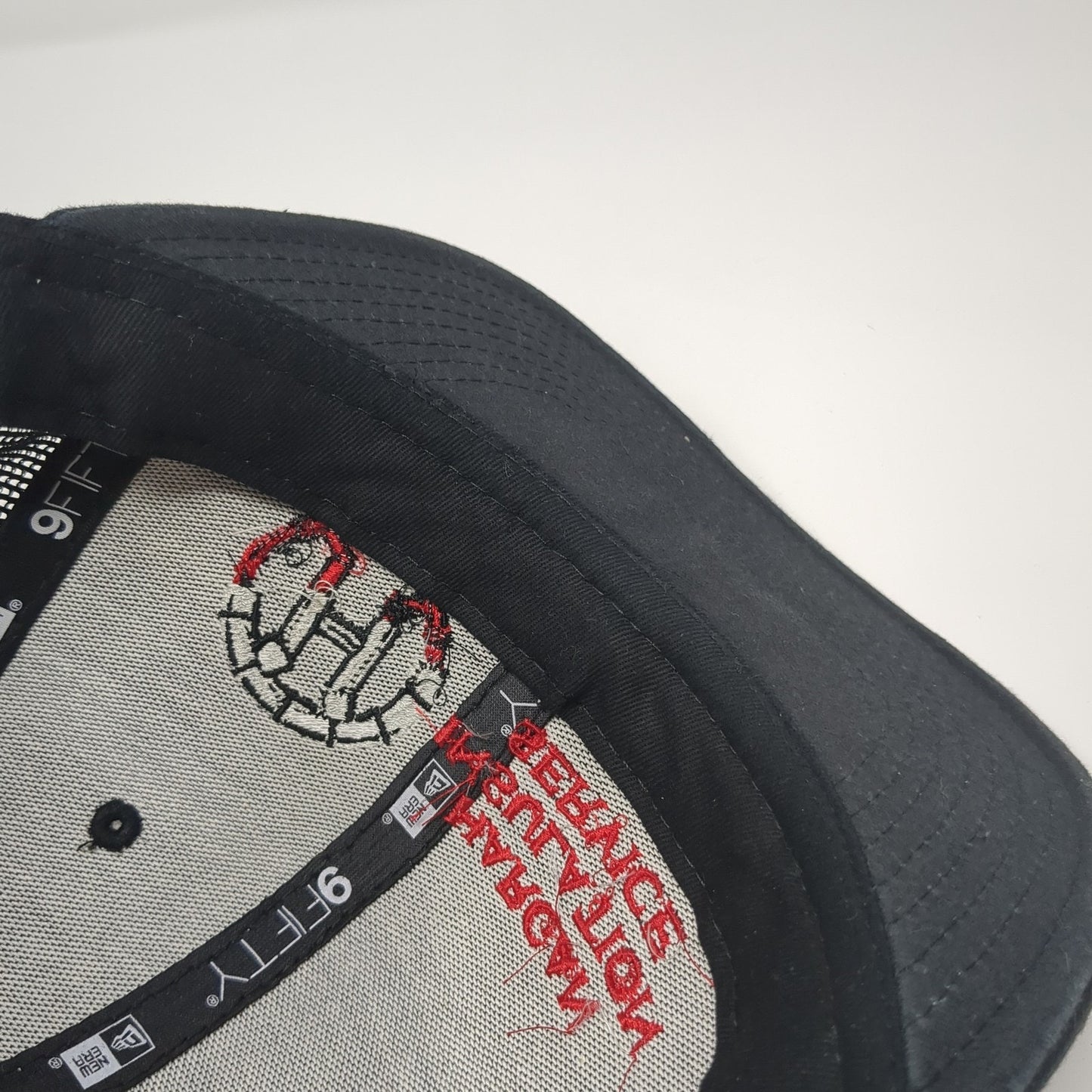 Hargan Insulation Service Trucker Hat Black OS Adjustable Mesh Back New Era