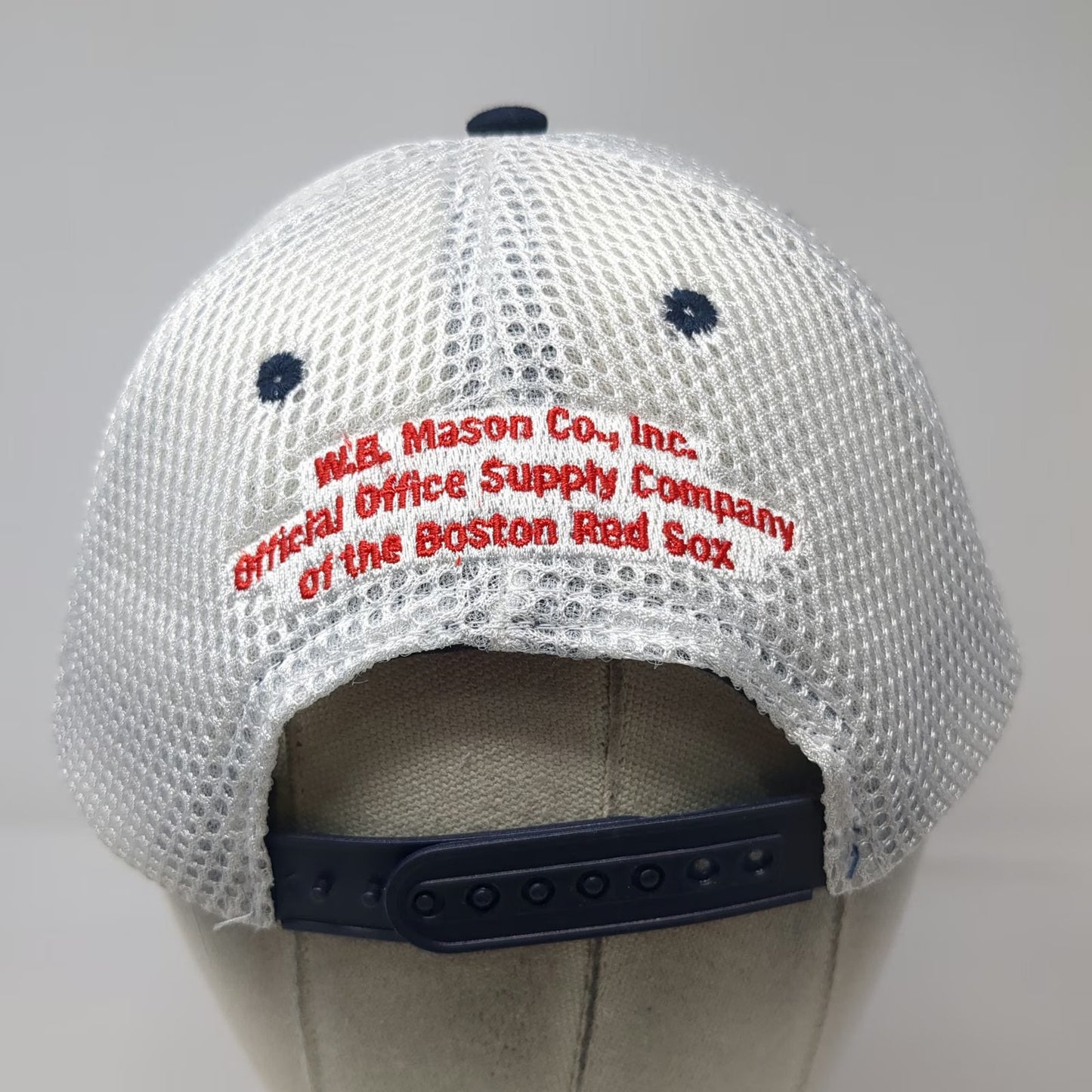 Boston Red Sox MLB Genuine Merchandise Trucker Hat Blue One Size Mesh Snapback