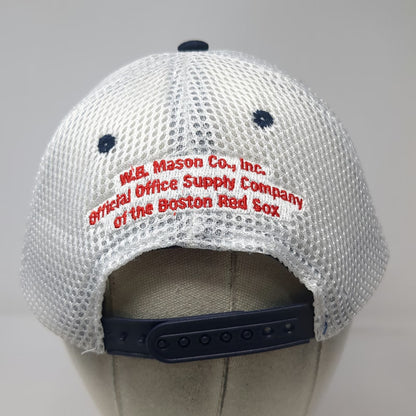 Boston Red Sox MLB Genuine Merchandise Trucker Hat Blue One Size Mesh Snapback