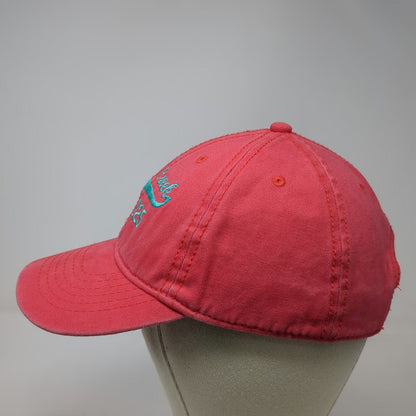 Jacobson Hat Red Baseball Cap OSFM Deep Creek Lake 1925 Embroidered Strapback