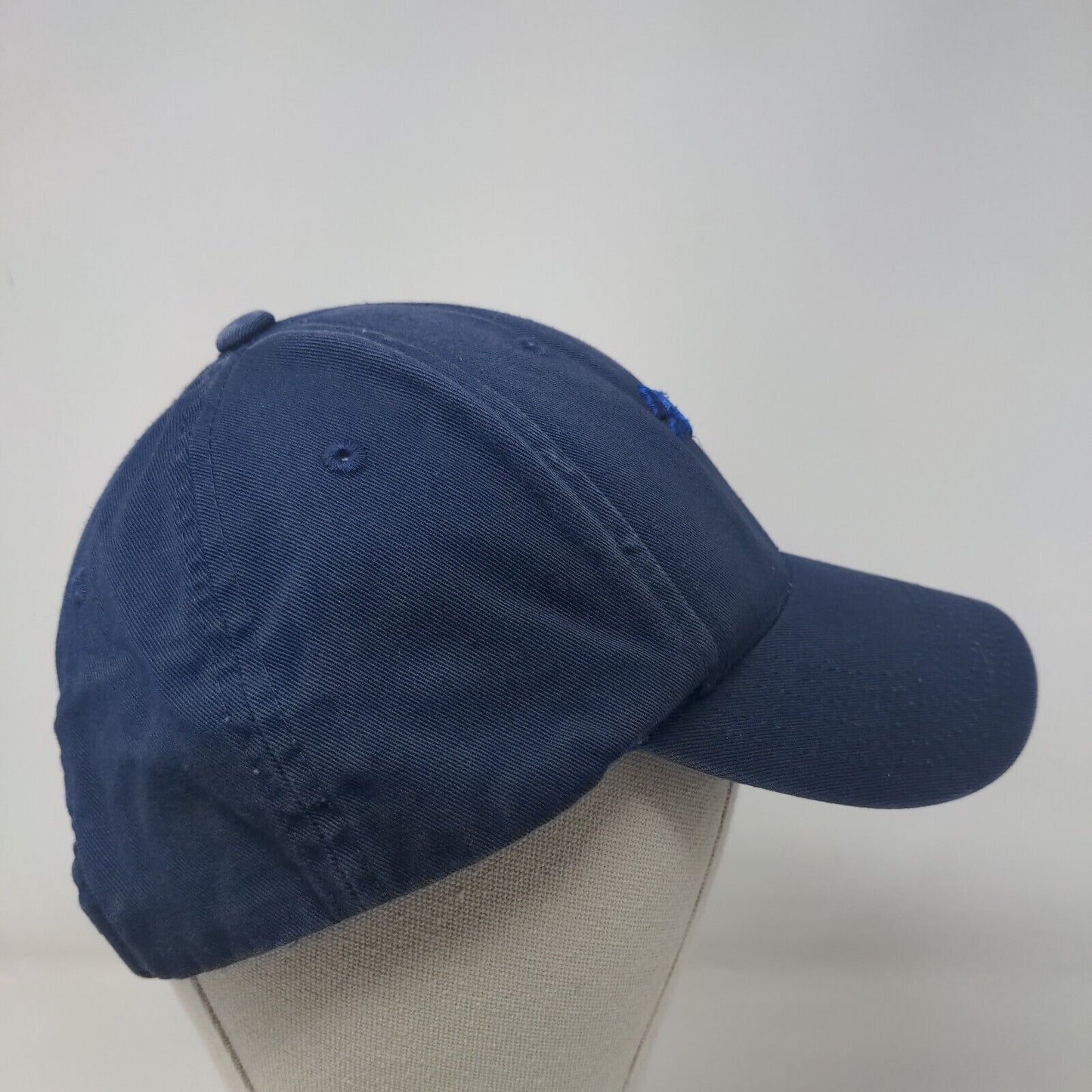 PUMA Snapback Hat Blue OSFA Embroidered Logo Adjustable 6 Panel