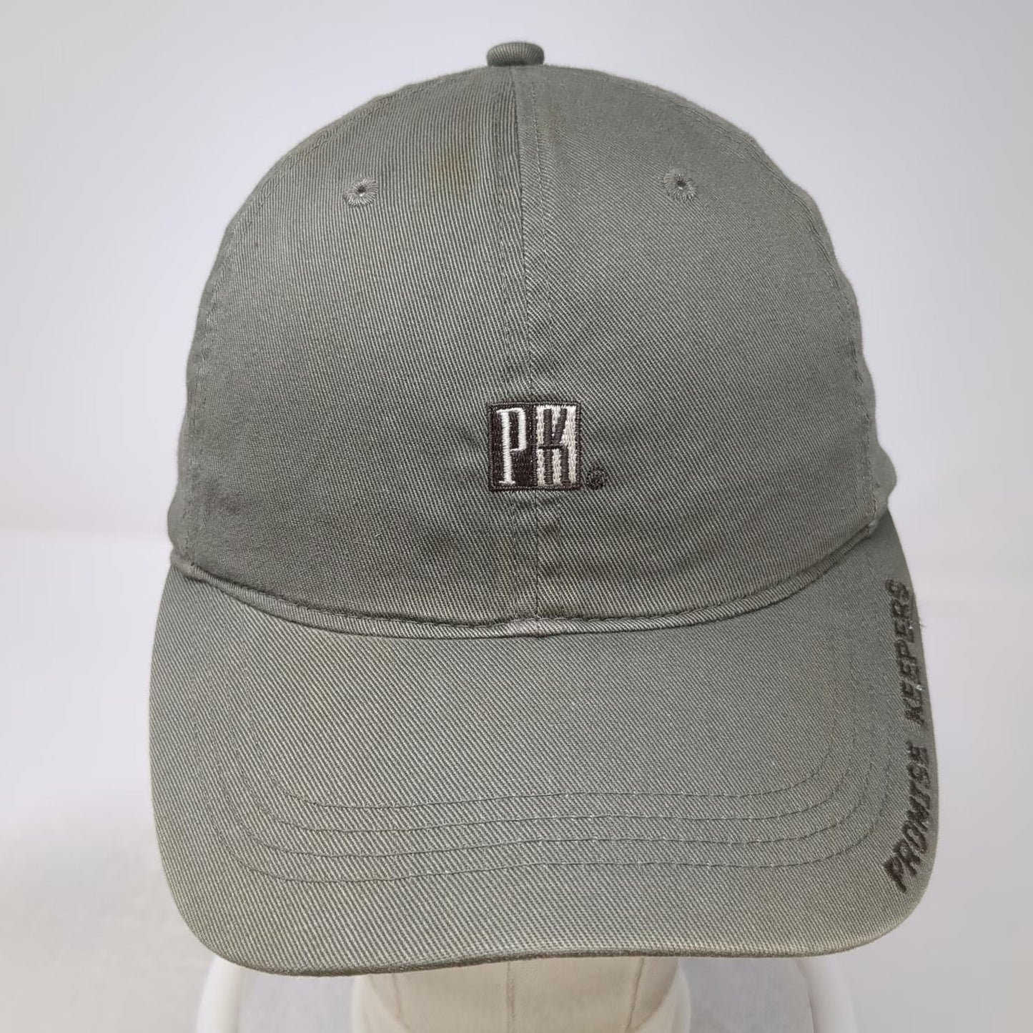 Promise Keepers Baseball Cap Green One Size Slideback Embroidered Cotton Hat
