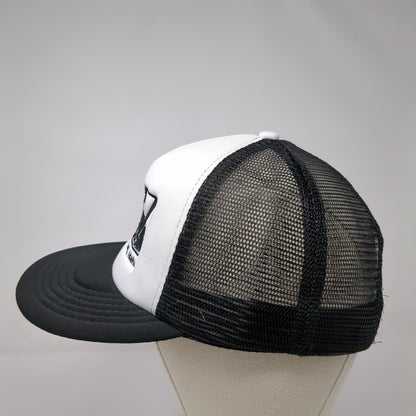 SHIFT Drive Well Idaho Snapback Trucker Hat Black One Size Mesh Back