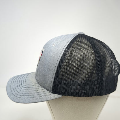 Richardson Trucker Hat Gray Black One Size Duck Creek Utah Adventure Awaits