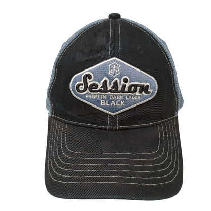 Session Premium Dark Lager Black Slideback Trucker Hat Black One Size