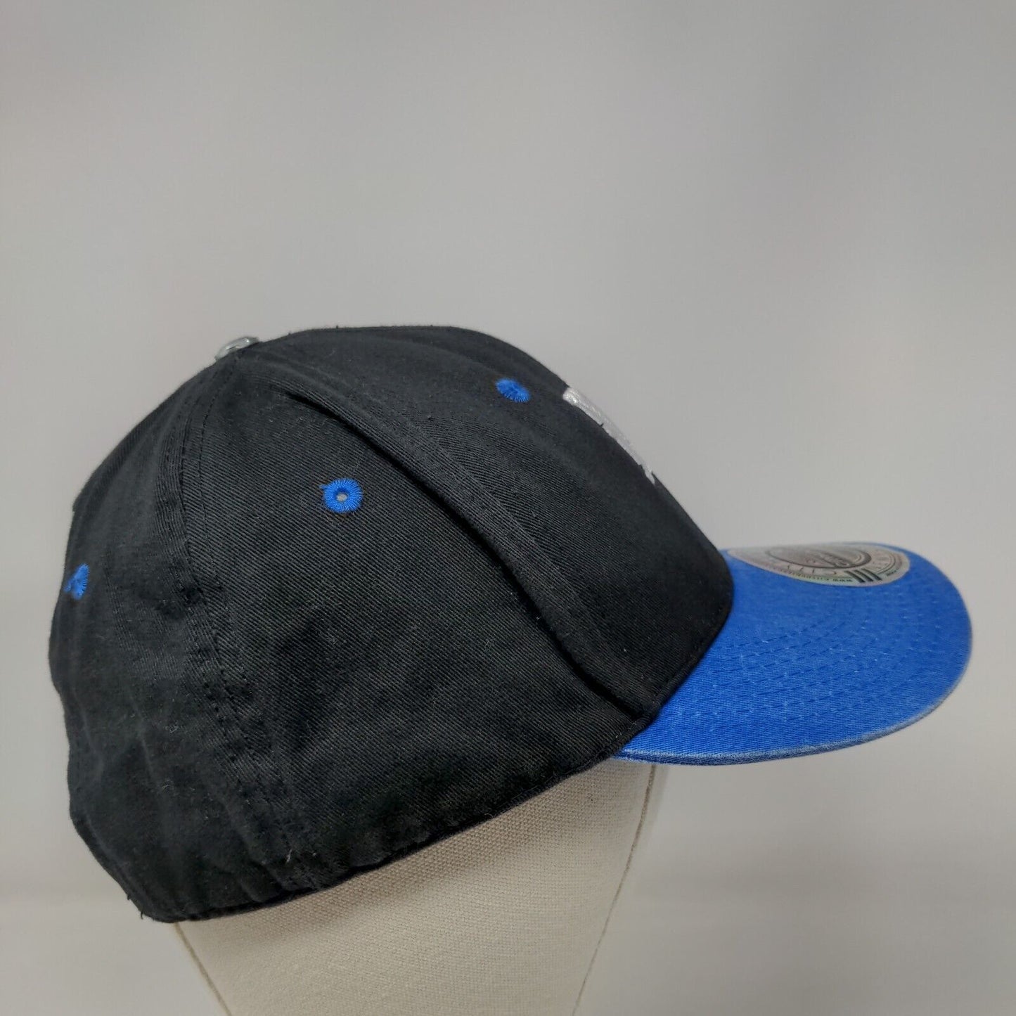 NJ New Jersey Snapback Hat Multicolor One Size Embroidered 6 Panel City Hunter