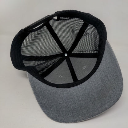 Add 2 Performance Patch Snapback Trucker Hat Gray One Size Mesh Back