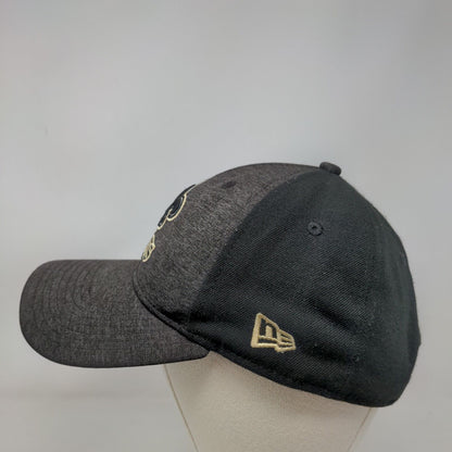 New Orleans Saints Strapback Hat Black OSFM Embroidered Logo 9Forty NFL