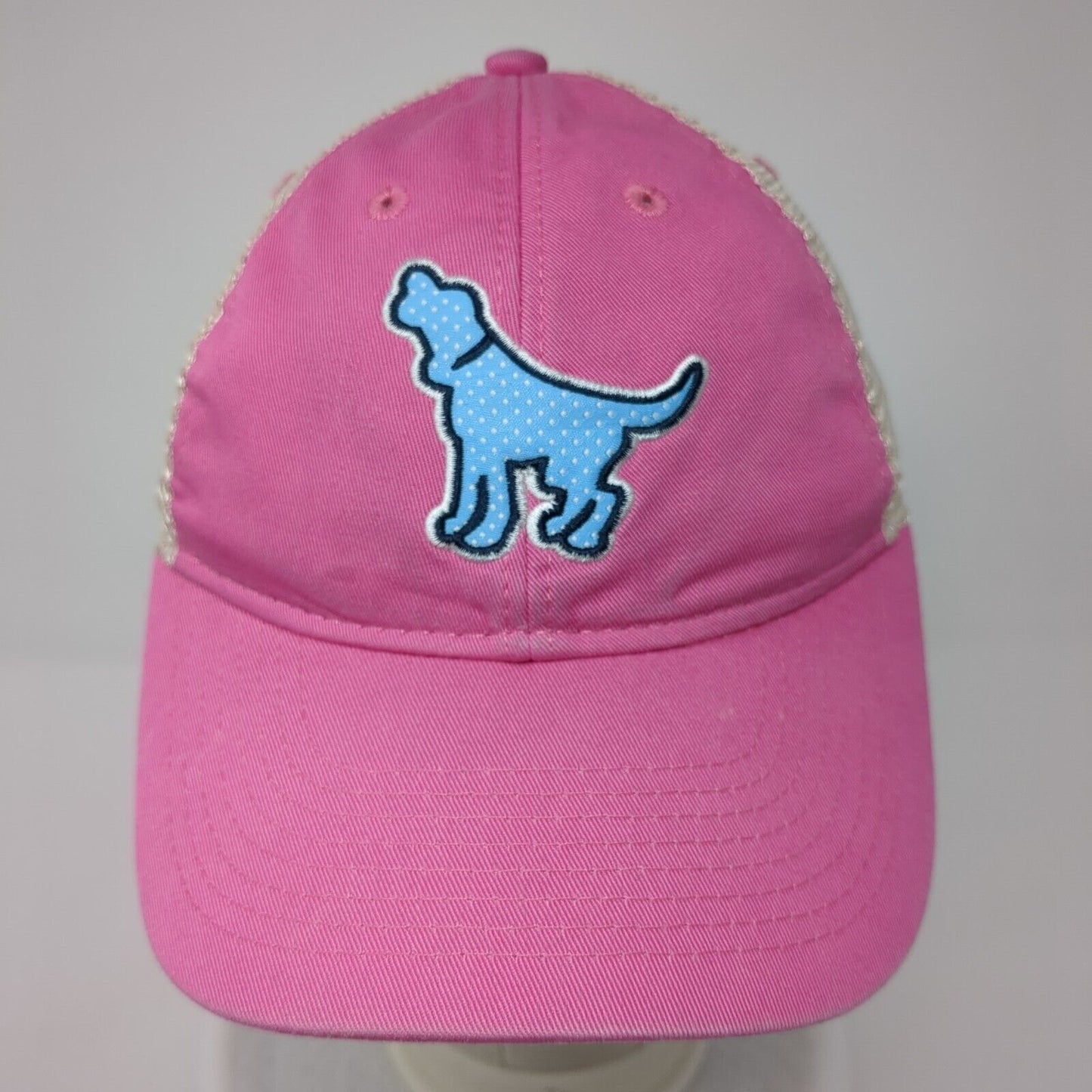 Southern Fried Cotton Dog Snapback Mesh Back Trucker Hat Multi One Size
