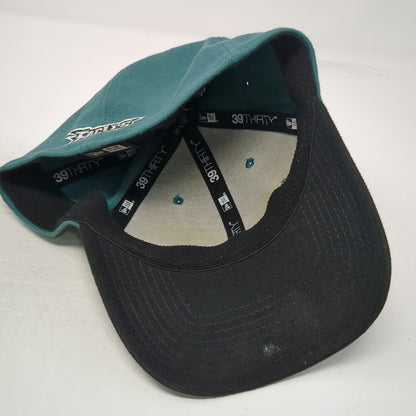 Philadelphia Eagles NFL New Era Baseball Cap Green Black L Hat 39THIRTY Stretch