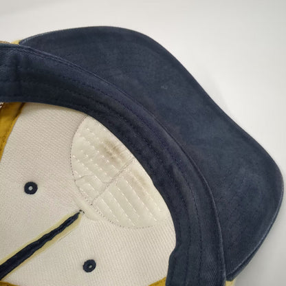 Howler Brothers Blue Gold Trucker Hat One Size Embroidered Patch Snapback