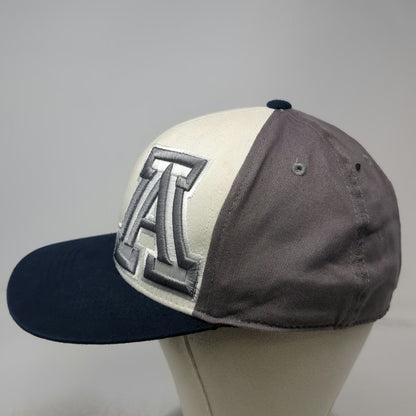 Arizona Wildcats NCAA Top of the World Cap Gray White Blue L One Fit Stretch Hat