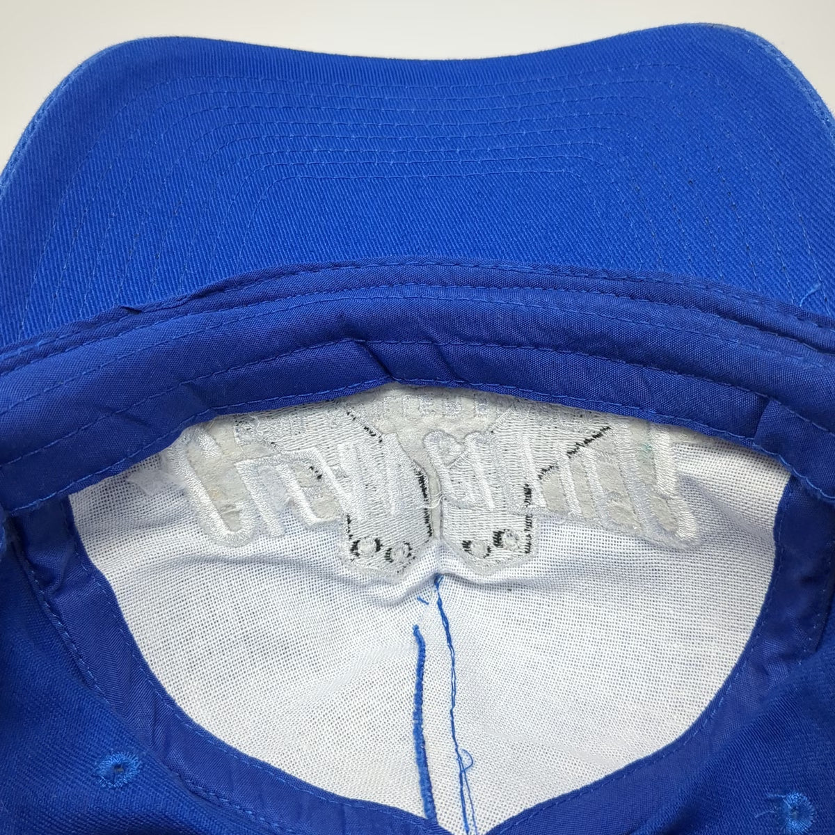 Blue 5 Panel One Size Clean Cutter Flail Tiller Blades 50th Anniversary Hat