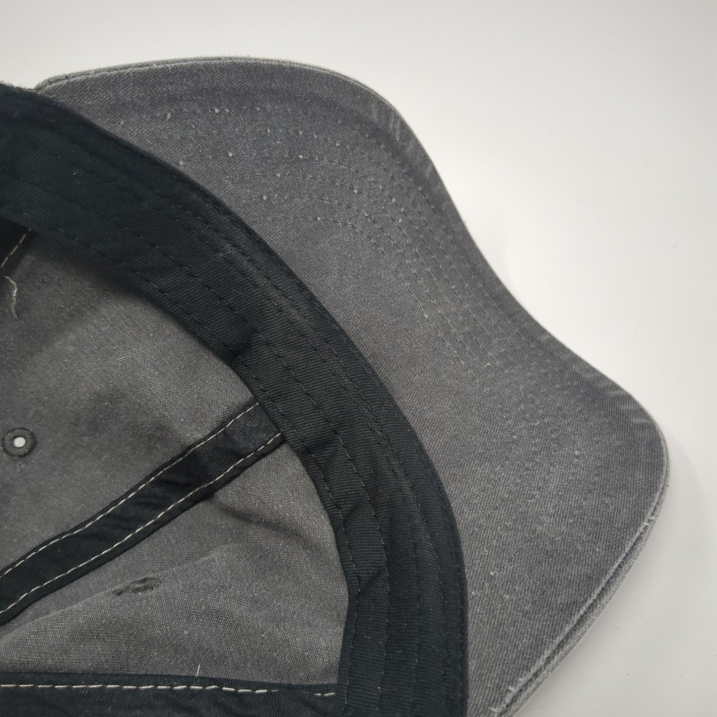 Home Crown Idaho Trucker Hat Gray OS Adjustable Embroidered Mesh Back George